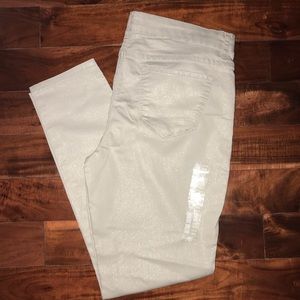 Aeropostale shiny sheen low rise jeans(final price
